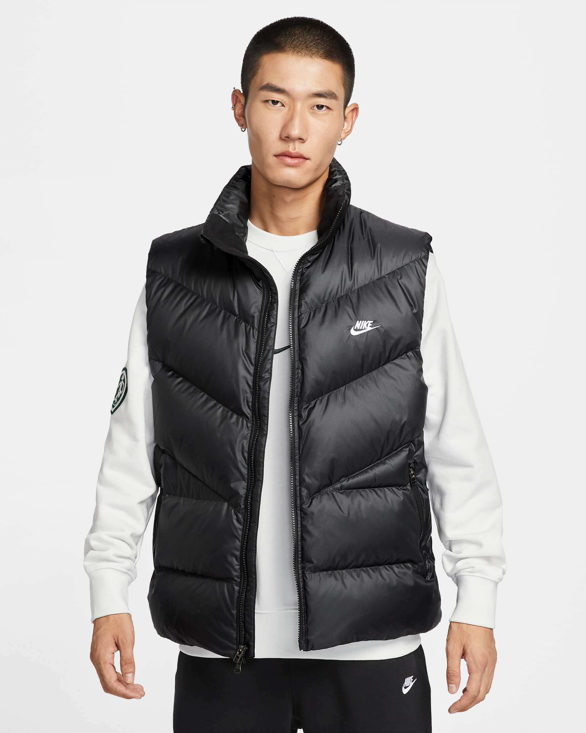 美品・S】ブリストル × ナイキ × マスターマインド コラボ ダウンベスト